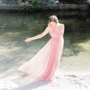 Tulle Maxi Dress
